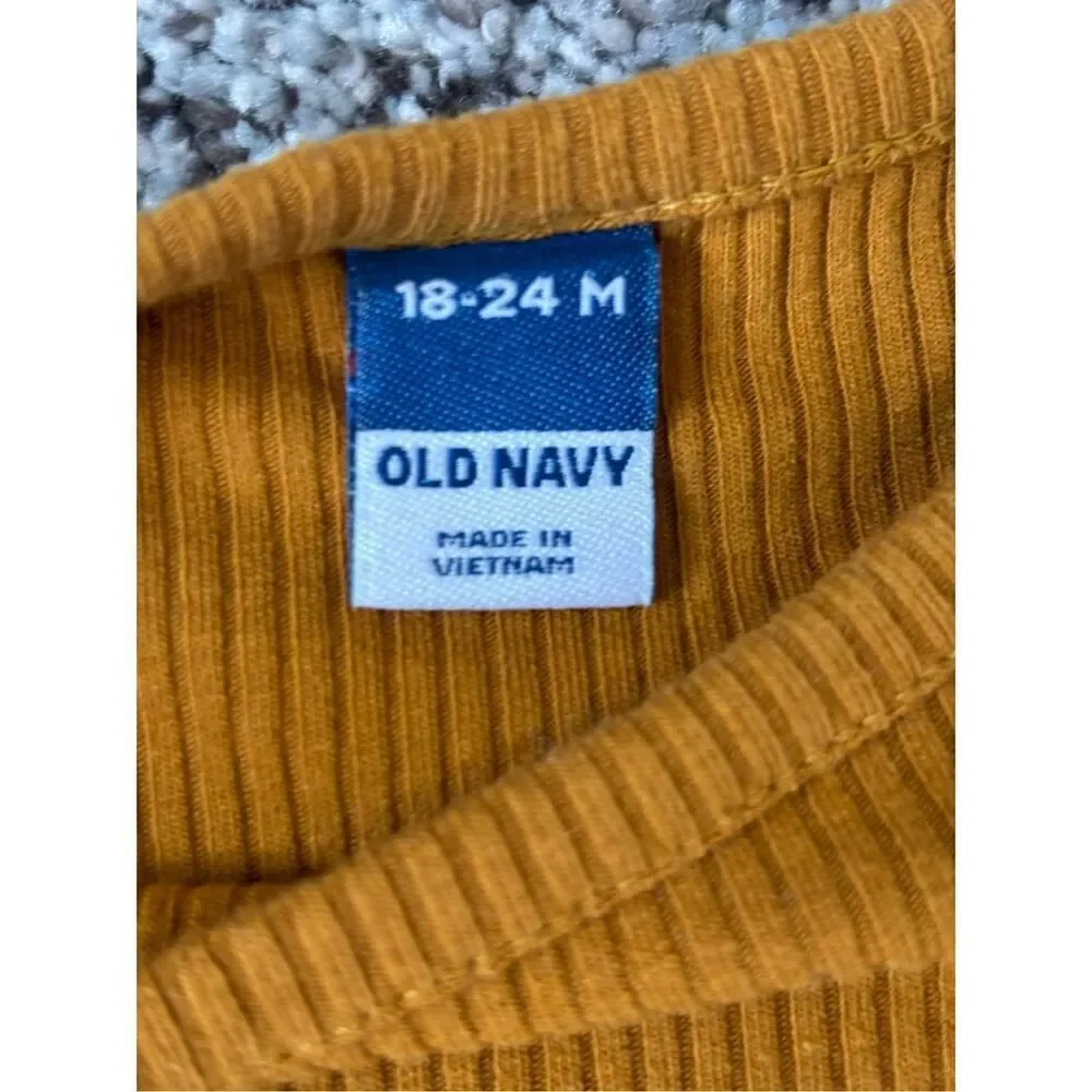 ❤️Old Navy Baby Girl Ribbed Dress 18-24M